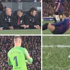 La nota que Solskjaer dio a Rashford y que leyó Ter Stegen