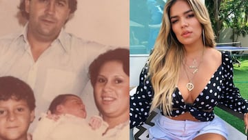 La familia Escobar y Karol G.