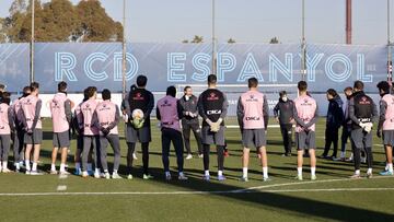 La plantilla del Espanyol.