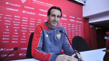 Emery: "Nos beneficia que la Liga la gane el Barcelona"