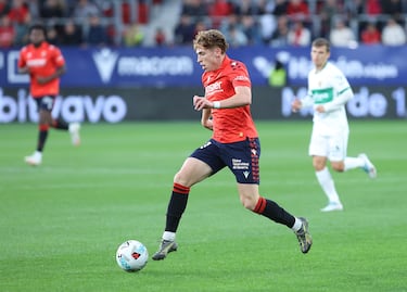 El canterano de La Fábrica está demostrando que tiene mucha calidad. Su gol fue espectacular ante el Elche, al final solo valió para sumar un punto, pero su velocidad y su remate lejano de manual futbolístico.