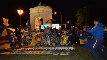 Así es la peña de más de 700 personas de Boca en Madrid