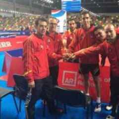 El equipo masculino de tenis de mesa logra la permanencia