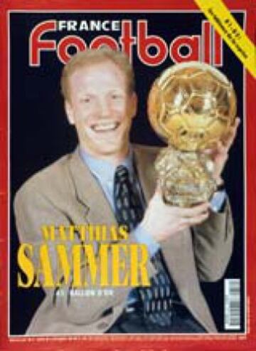 Balón de Oro en 1996.