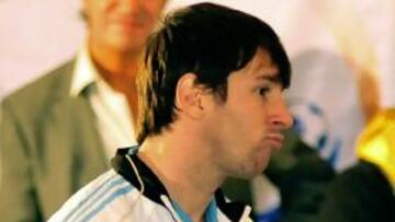 Leo Messi no juega y es duda ante el Villarreal