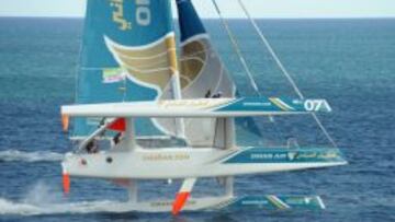 El 'Omán Air' venció en tiempo real y en su clase en la etapa Valencia-Lisboa