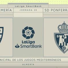 Resumen y goles del Almería vs. Ponferradina de Liga Smartbank
