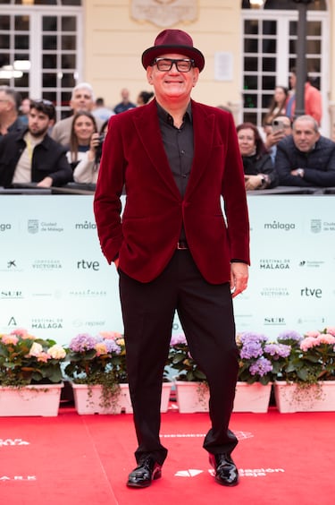 José Corbacho durante el photocall de clausira del 29 Festival de Málaga en el Teatro Cervantes. 
 
