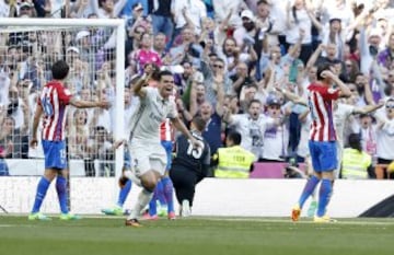 Gol 1-0 de Pepe jugador del Real Madrid
