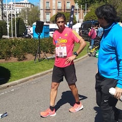 Raúl bajó de las tres horas en la Maratón de Madrid