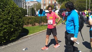 Raúl bajó de las tres horas en la Maratón de Madrid