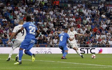 Bale: a goal a game in his last five against Getafe