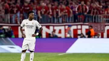 With the tie between Bayern Munich and Real Madrid delicately poised, tension was palpable among the visitors as Vinicius and Bellingham had an angry exchange.