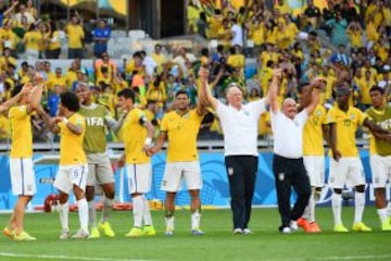 A la larga, Brasil terminó en el cuarto lugar del Mundial. Posterior a la eliminación de Chile, derrotaron por 2-1 a Colombia y cayeron de manera humillante ante Alemania en semifinales por 1-7. En el partido por el tercer puesto, fueron goleados por Holanda 0-3.
