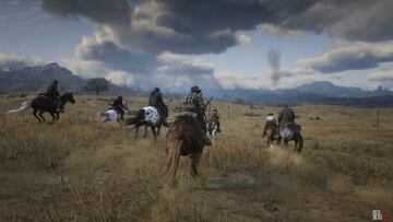 Captura de pantalla de Red Dead Redemption II.