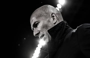 Head coach Zinedine Zidane