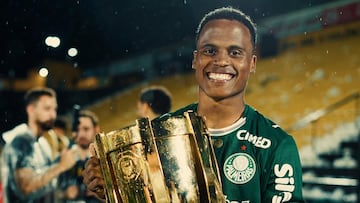 Jhon Arias habla de su alegría de su primer título con Palmeiras