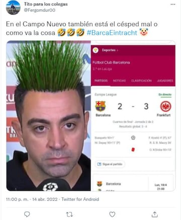 La derrota del Barcelona, protagonista de los memes europeos