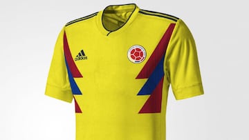 Se filtra la posible camiseta de Colombia para 2018