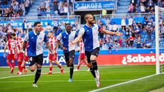 Laguardia en su 1-0 al Atl&eacute;tico.