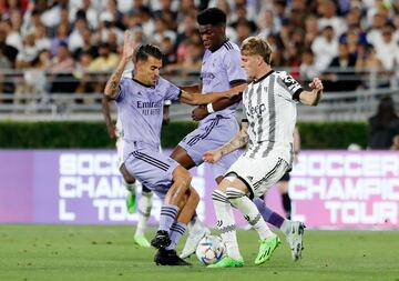 Las mejores imágenes del Real Madrid - Juventus en Los Ángeles