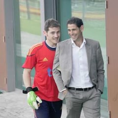 Hierro sobre Casillas: "Se veía que tenía madera"