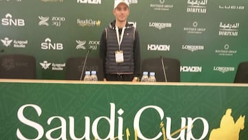 Sousa: “Quedar 5º en la Saudí Cup sería un logro, pero quiero ganar”