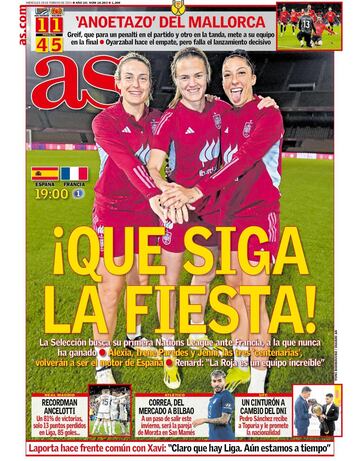 Las portadas de AS de febrero