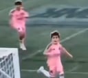 El hijo de Messi revienta las redes con este golazo que firmaría su mismísimo padre