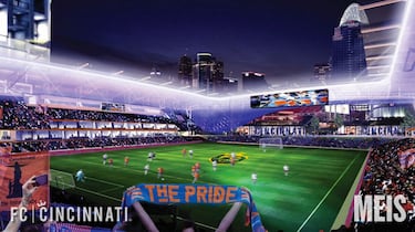 La casa del Cincinnati FC no sera un escenario demasiado grande, ya que contara con un aforo de tan solo 21,000 espectadores. 
