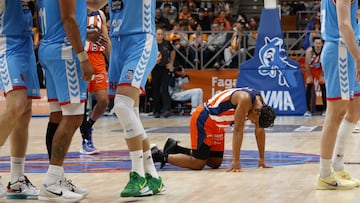 El Leyma Coruña quedó muy tocado tras su derrota ante el Breogán.