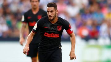 Koke con el Atlético.