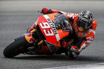 El piloto español de MotoGP Marc Márquez, del equipo Repsol Honda.