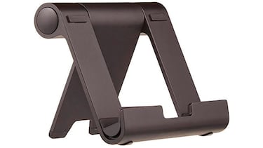 El soporte para tablets, mviles y e-readers con ngulo ajustable y dise?o plegable