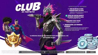 Club de Fortnite septiembre 2021: skin Lobo Ardiente y sus objetos ya disponibles