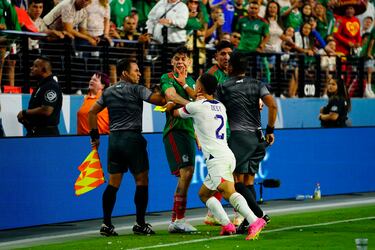 What happened in USA vs Mexico? Red cards, fights, and homophobic chants mar Nations League clash