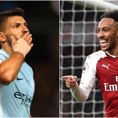 Where do Agüero and Aubameyang rank among Europe's elite?