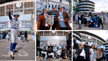 Aficionados del Manchester City.