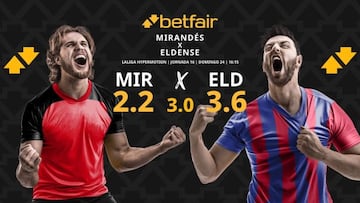CD Mirandés vs. CD Eldense: horario, dónde ver, pronósticos y clasificación