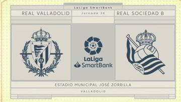 Resumen y goles del Real Valladolid vs. Real Sociedad B de LaLiga SmartBank