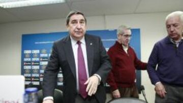Lendoiro confía en que Domingos Paciencia haga reaccionar al Depor y logre la salvación.