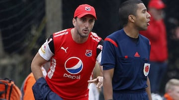 Luis Zubeldía, técnico de Deportivo Independiente Medellín