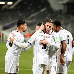 Gabriel Suazo se lució en Toulouse y con un número de camiseta inédito