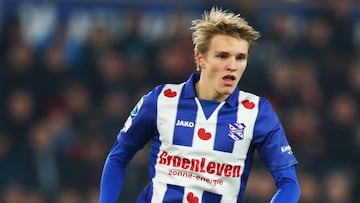 Odegaard en el Heerenveen. 