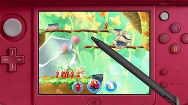 Pikmin se convierte en un juego de scroll lateral para 3DS