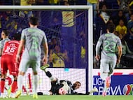 during the 11th round match between America and Mazatlan FC as part of the Liga BBVA MX Varonil, Torneo Clausura 2026 at Ciudad de los Deportes Stadium, on March 15, 2026 in Mexico City, Mexico.