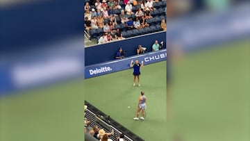 Indignación por el trato de esta tenista a una recogepelotas en el US Open: vergonzoso