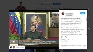 Arango a Maduro: "¿Hasta cuándo piensas mentir?"