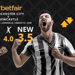 Manchester City vs. Newcastle United: horario, TV, pronósticos y clasificación