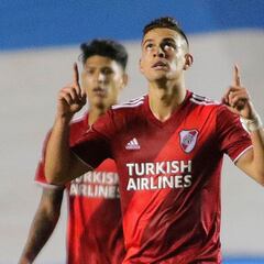 Borré y Carrascal, en el XI ideal de la semana de Libertadores